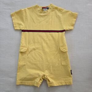 Vintage Gymsport Yellow Romper 18-24 months